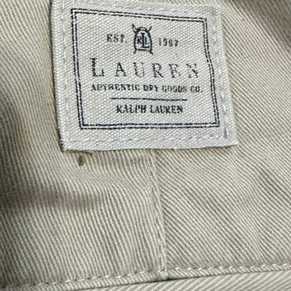 Lauren Ralph Lauren Womens Chino Khaki Shorts Size 10 100% Cotton - Picture 3 of 9